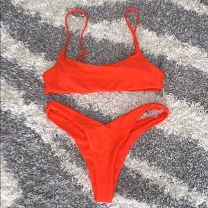 NEW orange bikini